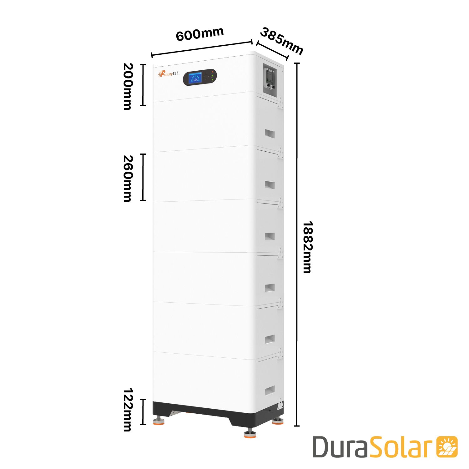 Felicity LUX-X-96050HG01 Hochvoltspeicher – 5,12kWh LiFePO4 Batterie Felicity LUX-X-96050HG01 Hochvoltspeicher – 5,12kWh LiFePO4 Batterie