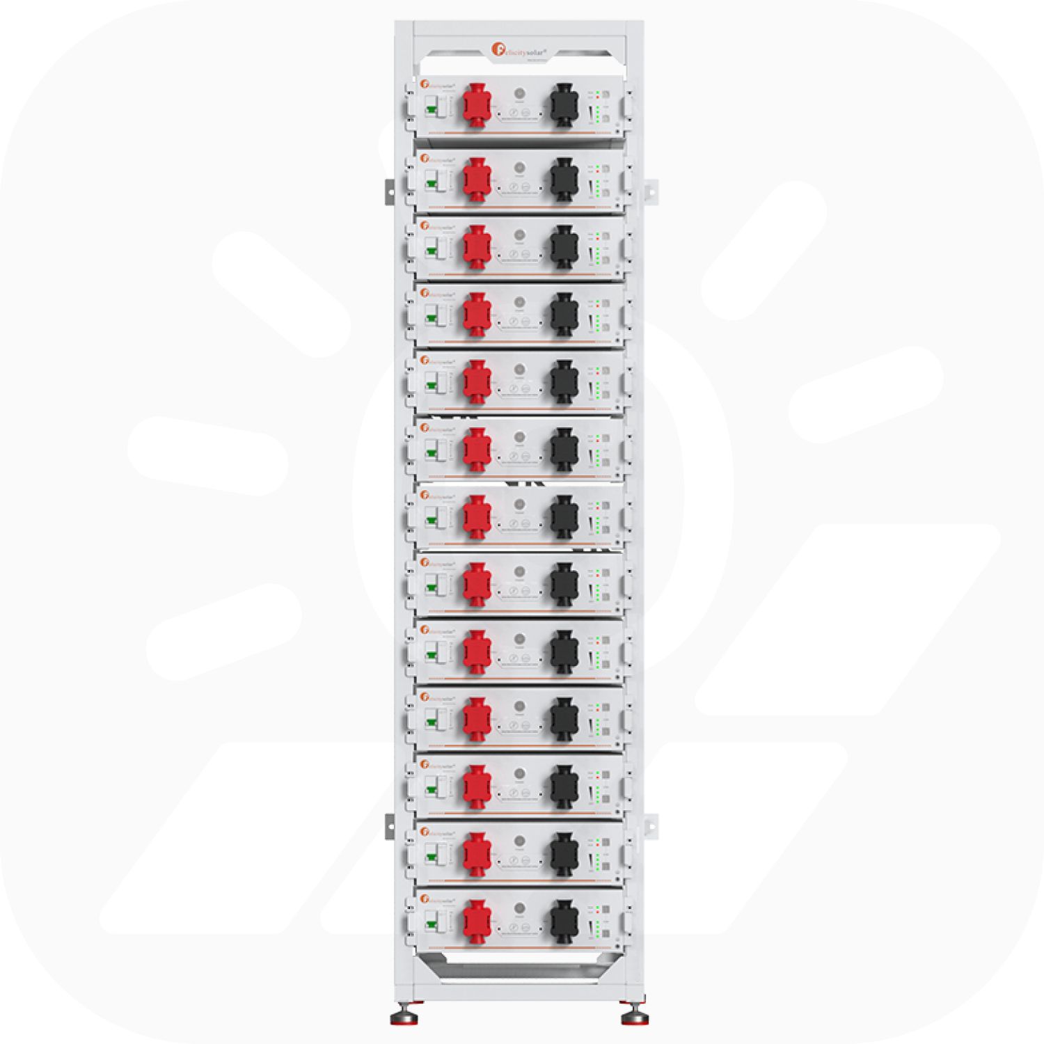 Felicity FLA48100UG1 Set – 66,56 kWh – Niedervolt Speicher inkl. Rack Felicity FLA48100UG1 Set – 66,56 kWh – Niedervolt Speicher inkl. Rack