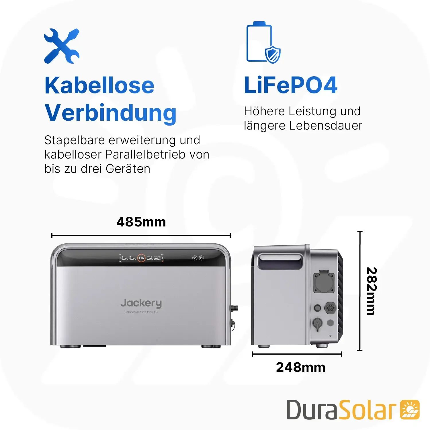 Jackery SolarVault 3 Pro Max AC Set - 2,5kWh 