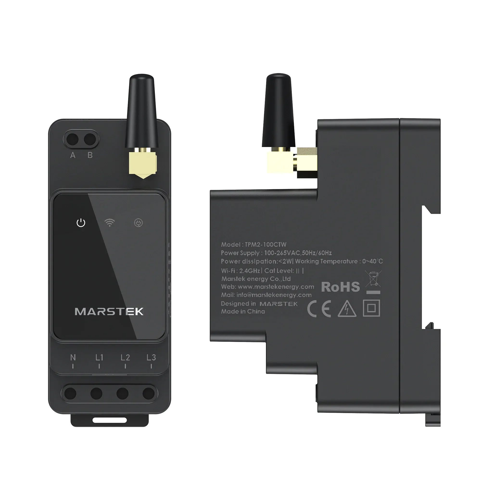 MARSTEK CT002 Smart Meter - Smarter 3-Phasen Zähler MARSTEK CT002 Smart Meter - Smarter 3-Phasen Zähler
