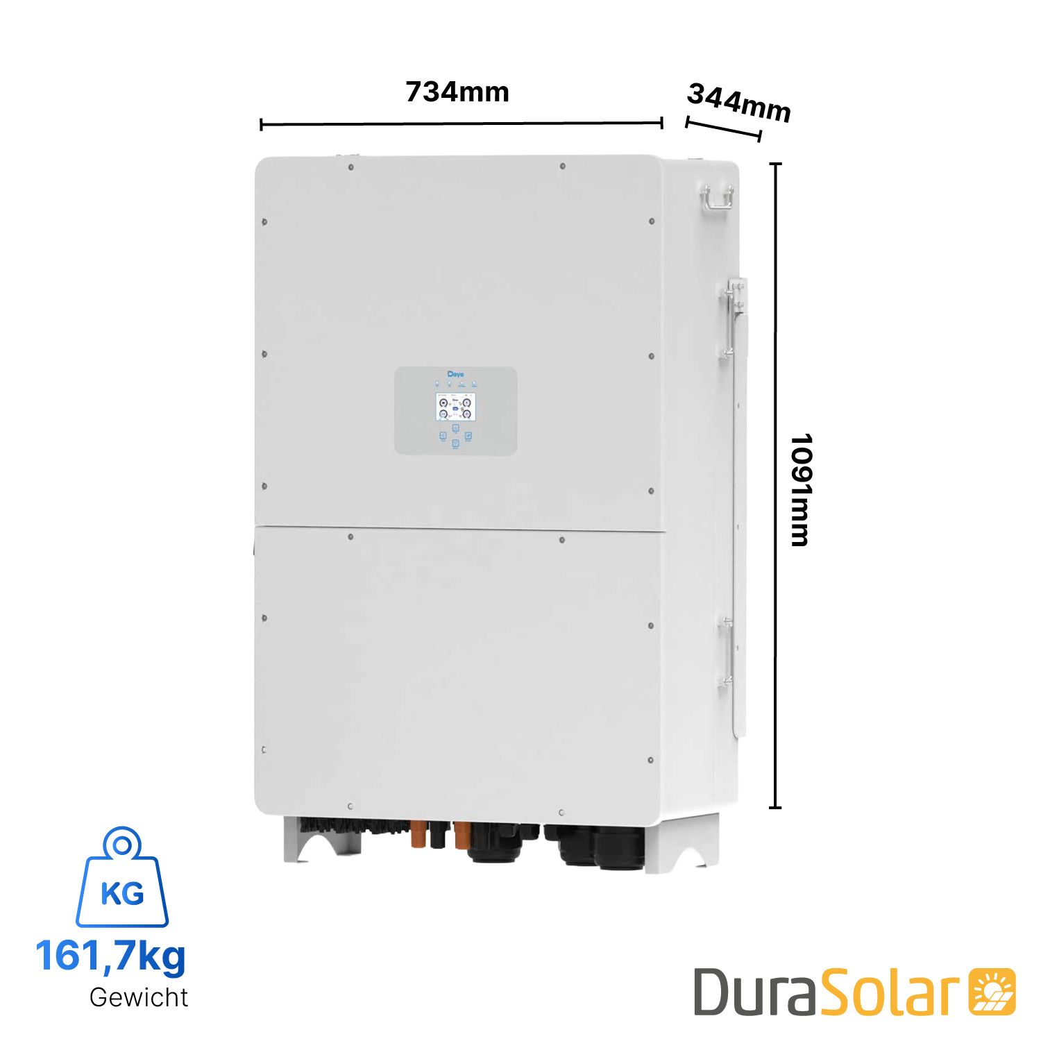 Deye 125kW - SUN-125K-SG02HP3-EU-GM10 - Hybrid-Wechselrichter - Hochspannungsserie Deye 125kW - SUN-125K-SG02HP3-EU-GM10 - Hybrid-Wechselrichter - Hochspannungsserie