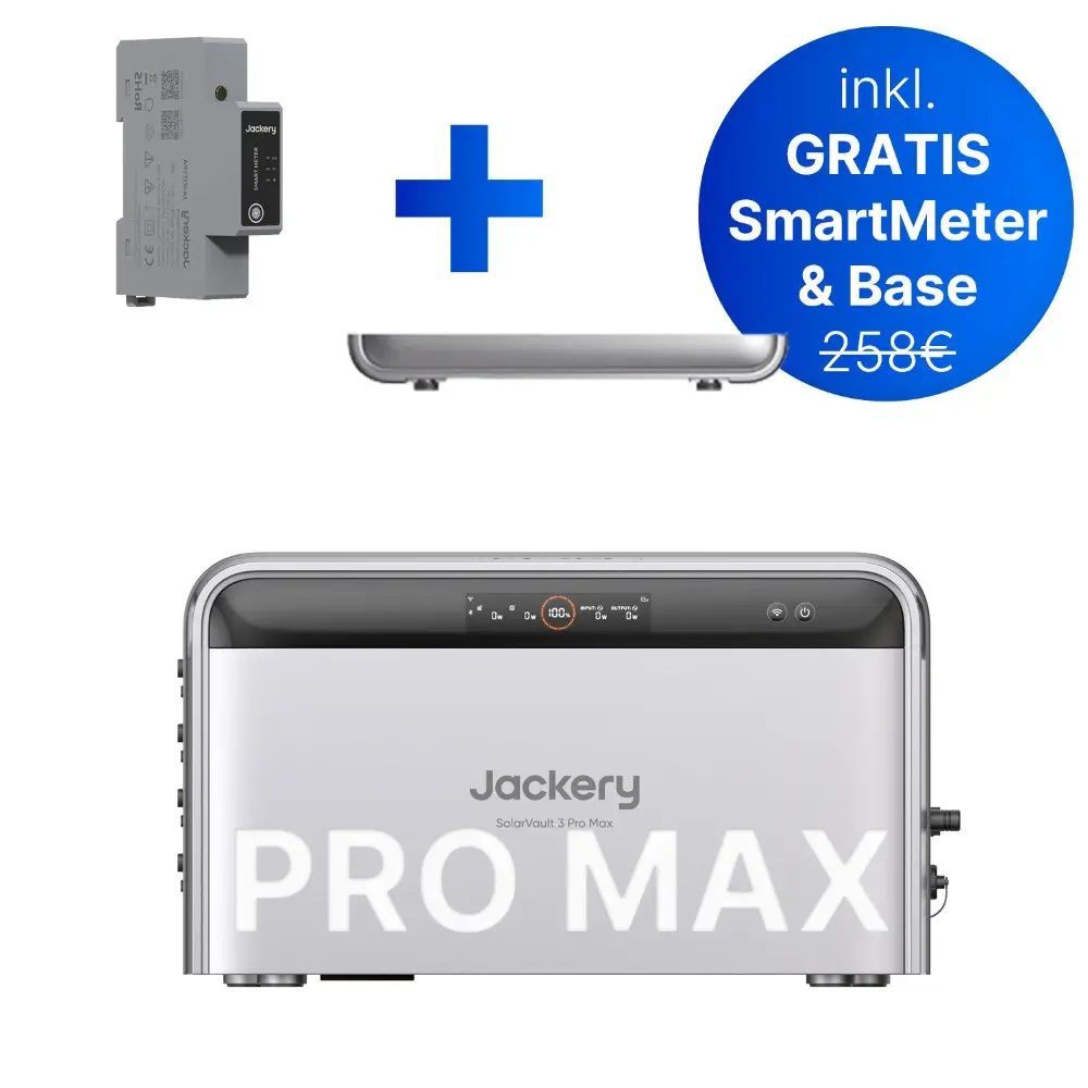 Jackery SolarVault 3 Pro Max Set - 2,5kWh 