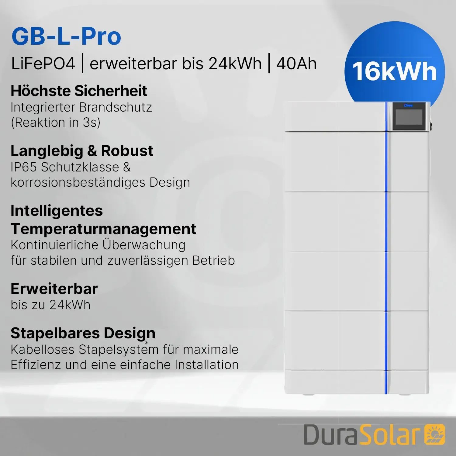 Deye GB-L Pro Battery System SET 