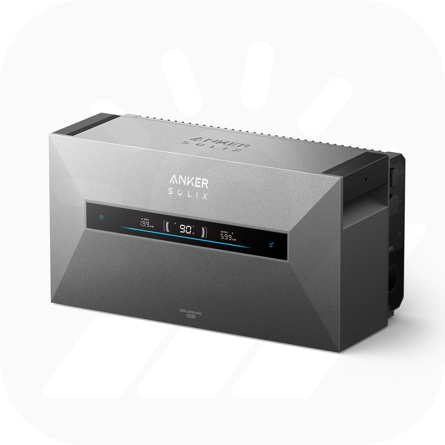 Anker SOLIX Solarbank Max AC - 7kWh - All-in-One - Plug&Play Heimspeicher für Solarnachrüstung