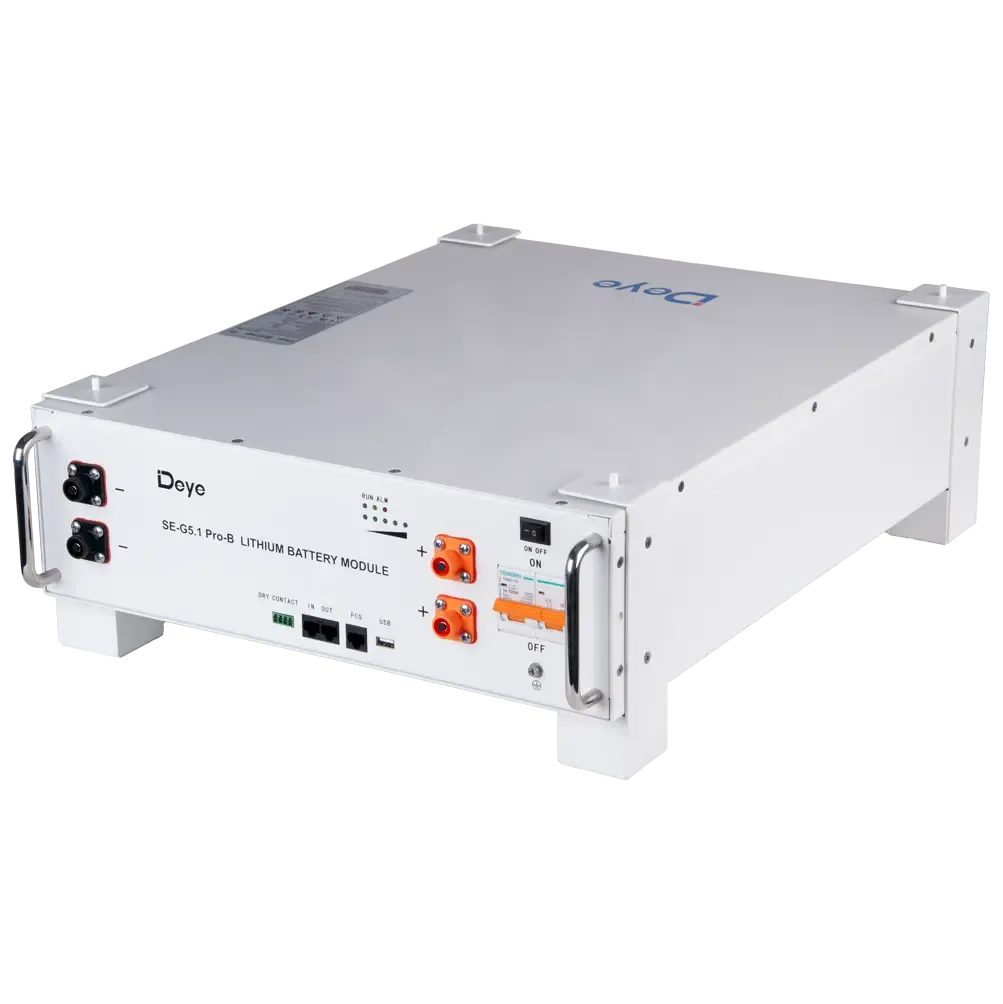 Hybridwechselrichter & ESS SE-G5.1 pro B - Energiespeicher - Set Restpsoten %: Deye ESS SE-G5.1 pro B - PV-Speicher