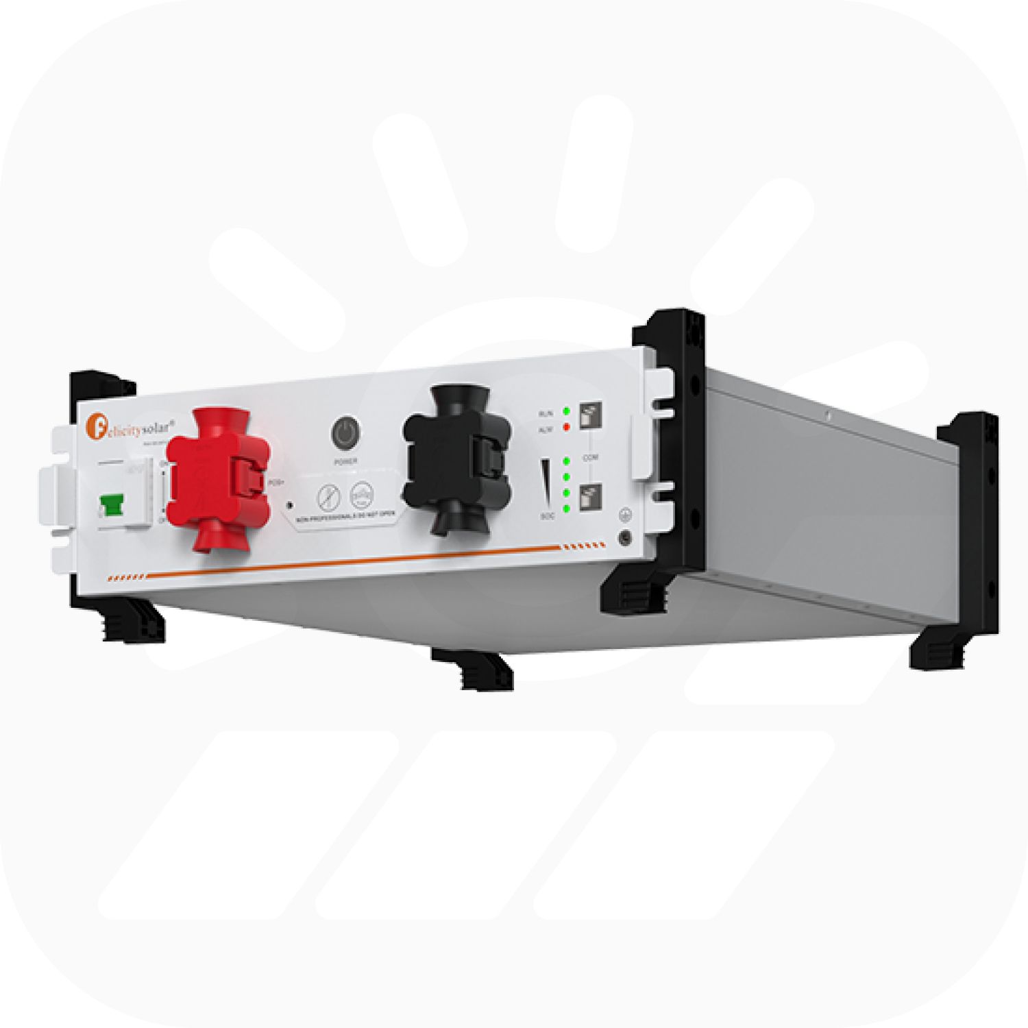 Felicity FLA48100UG1 Set – 5,12kWh – Niedervolt Speicher inkl. Stapelhalterung Felicity FLA48100UG1 Set – 5,12kWh – Niedervolt Speicher inkl. Stapelhalterung