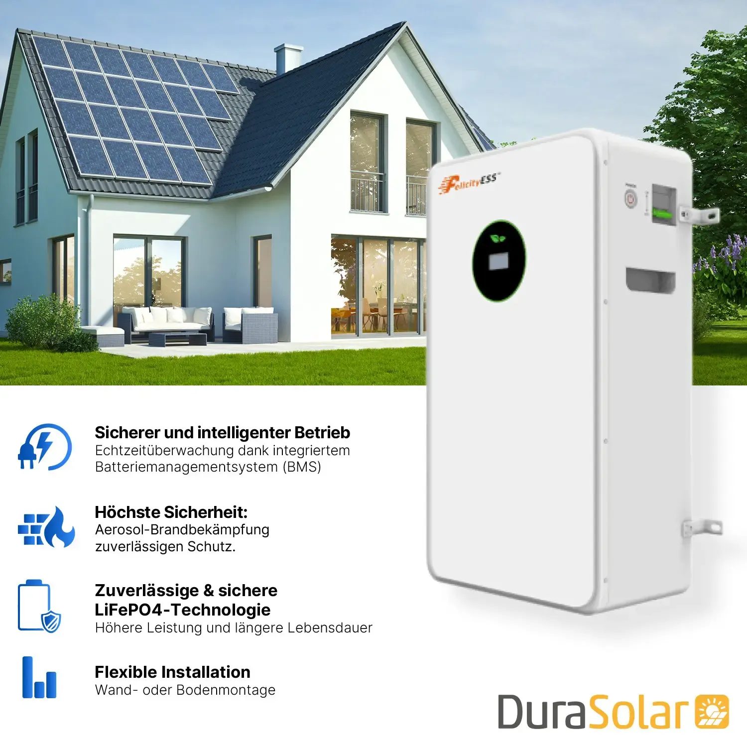 Felicity FLA48230-P (LUX-E-48230LG03) – PV-Speicher