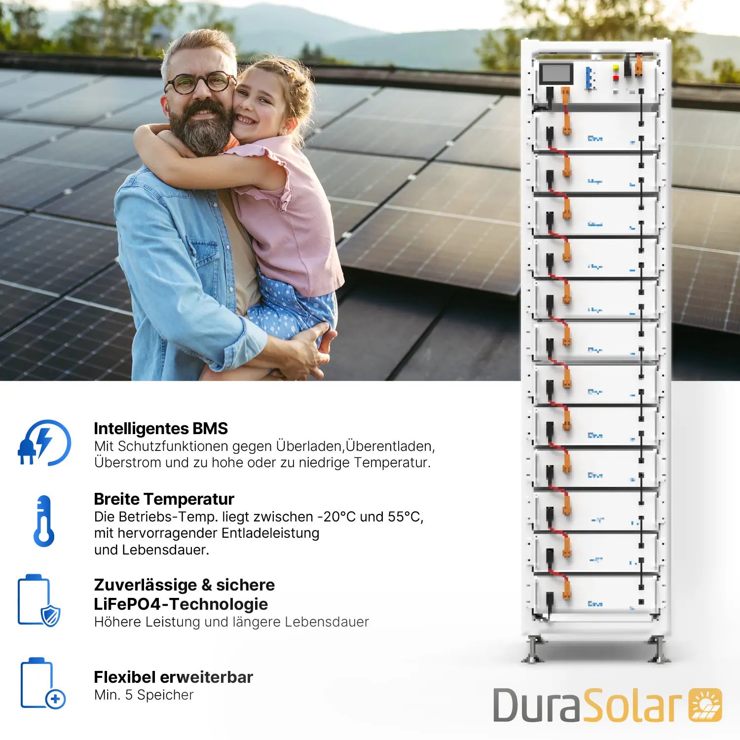 Deye BOS-G-Pack5.1 - Speicher Modul für BOS-G Pro Speicher System Deye BOS-G-Pack5.1 - Speicher Modul für BOS-G Speicher System