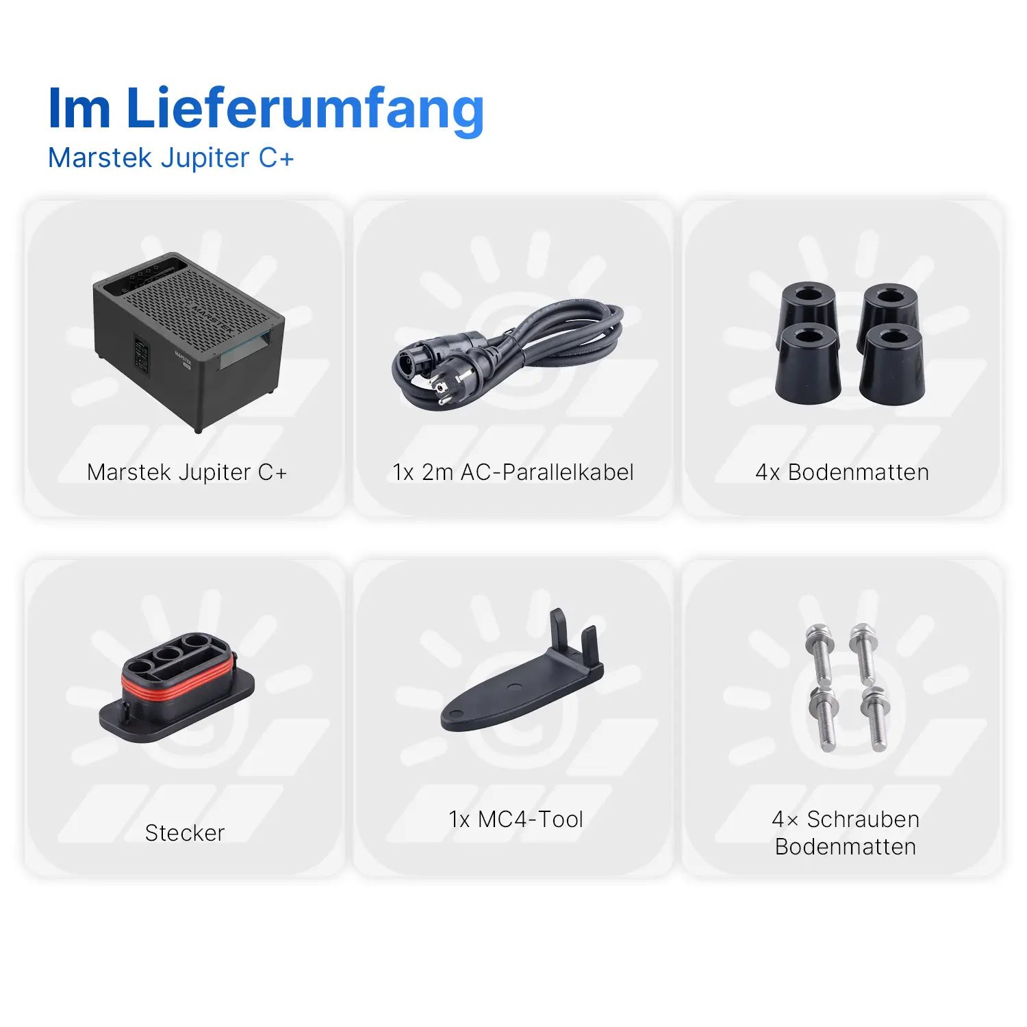 Marstek Jupiter C+ Speicher für Balkonkraftwerke inkl. SmartMeter 