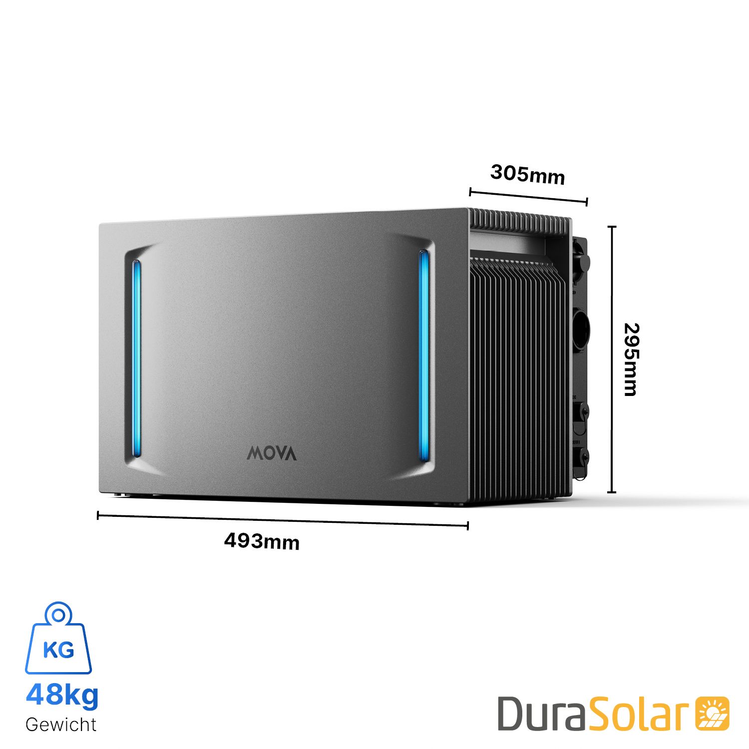 MOVA LumeGret A4000 Solarspeicher, 4 bis 20 kWh, Plug & Play
